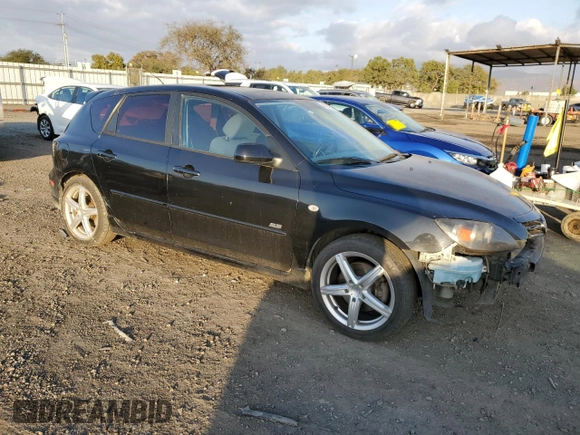 2006 Mazda 3 S Grand Touring with VIN JM1BK343961498310, listed as a Copart auction lot 43276025 with 155,069 mi miles and Salvage Title. Bid and sale history available at DreamBid. Image 4.
