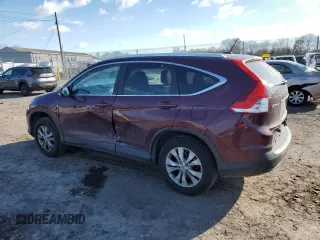 2013 Honda CR-V EX-L with VIN 5J6RM4H70DL010224, listed as a Copart auction lot 88466445 with 204,370 mi miles and Salvage Title. Bid and sale history available at carsss.com. Image 2.