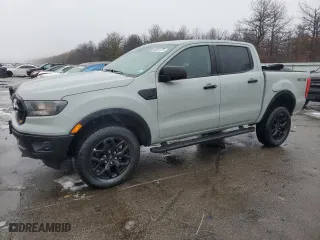 2023 Ford Ranger XL with VIN 1FTER4FH1PLE19323, listed as a Copart auction lot 44591375 with 18,147 mi miles and Salvage Title. Bid and sale history available at carsss.com. Image 1.