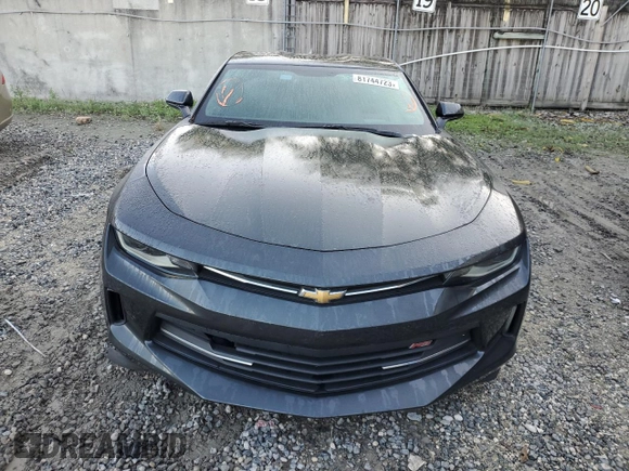 2018 Chevrolet Camaro 2LT with VIN 1G1FD1RX5J0129138, listed as a Copart auction lot 81744723 with 48,325 mi miles and Salvage Title. Bid and sale history available at carsss.com. Image 5.