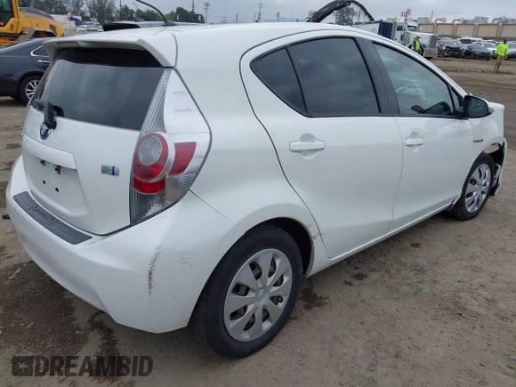 2013 Toyota Prius One with VIN JTDKDTB32D1542013, listed as a IAAI auction lot 41902051 with 134,582 mi miles and . Bid and sale history available at DreamBid. Image 4.