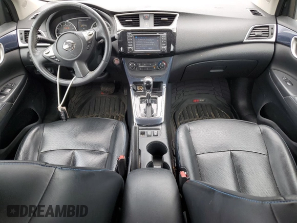 2017 Nissan Sentra SR with VIN 3N1AB7AP9HY237576, listed as a Copart auction lot 58853165 with 93,720 mi miles and Salvage title. Bid and sale history available at DreamBid. Image 8.
