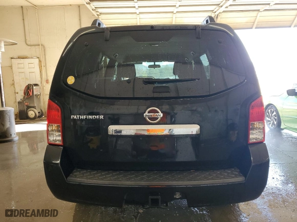 2011 Nissan Pathfinder LE with VIN 5N1AR1NB0BC633427, listed as a Copart auction lot 85981944 with 87,497 mi miles and Salvage Title. Bid and sale history available at carsss.com. Image 6.