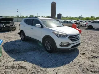2018 Hyundai Santa Fe 2.4L with VIN 5XYZU3LB1JG537076, listed as a Copart auction lot 52724355 with 63,863 mi miles and Salvage title. Bid and sale history available at DreamBid. Image 11.