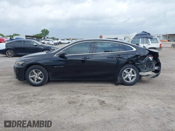 2016 Chevrolet Malibu LS with VIN 1G1ZB5ST4GF198491, listed as a IAAI auction lot 42523710 with 109,313 mi miles and . Bid and sale history available at DreamBid. Image 14.