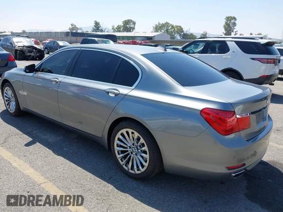 2012 BMW 7 Series 740Li with VIN WBAKB4C50CC576429, listed as a IAAI auction lot 42153378 with 161,168 mi miles and . Bid and sale history available at DreamBid. Image 3.