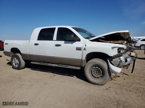 2009 Dodge Ram 2500 SLT with VIN 3D7KS29L29G552657, listed as a Copart auction lot 46091005 with 259,499 mi miles and Salvage Title. Bid and sale history available at carsss.com. Image 4.