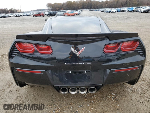 2014 Chevrolet Corvette Z51 3LT with VIN 1G1YM2D7XE5102192, listed as a Copart auction lot 84450934 with Not provided miles and Salvage title. Bid and sale history available at DreamBid. Image 6.
