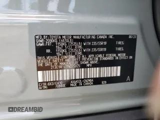 2023 Toyota RAV4 XLE Premium z VIN 2T3C1RFV7PW275825, wystawiony jako Copart lot #58638865 z przebiegiem 13 437 mil mil oraz Szkoda całkowita • Salvage title. Historia ofert i sprzedaży dostępna na DreamBid. Obrazek 13.