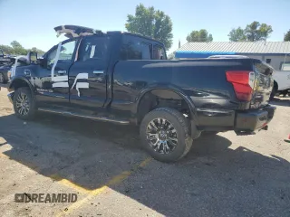 2017 Nissan Titan XD Platinum Reserve with VIN 1N6BA1F45HN546567, listed as a Copart auction lot 73242964 with 0 mi miles and Salvage Title. Bid and sale history available at carsss.com. Image 2.