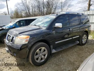 2014 Nissan Armada SV z VIN 5N1AA0NC7EN611282, wystawiony jako Copart lot #50971255 z przebiegiem 172 075 mil mil oraz Szkody całkowita. Historia ofert i sprzedaży dostępna na DreamBid. Obrazek 1.
