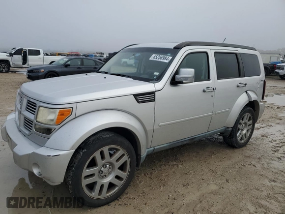 2011 Dodge Nitro Heat with VIN 1D4PU4GXXBW585461, listed as a Copart auction lot 85256984 with 145,585 mi miles and Salvage Title. Bid and sale history available at carsss.com. Image 1.