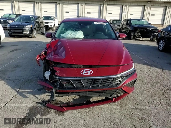 2024 Hyundai Elantra SEL with VIN KMHLM4DG6RU812131, listed as a Copart auction lot 54068065 with 30,137 mi miles and Salvage title. Bid and sale history available at DreamBid. Image 13.