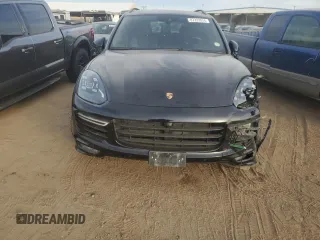2017 Porsche Cayenne GTS with VIN WP1AD2A28HLA83870, listed as a Copart auction lot 87222024 with 48,476 mi miles and Salvage title. Bid and sale history available at DreamBid. Image 5.