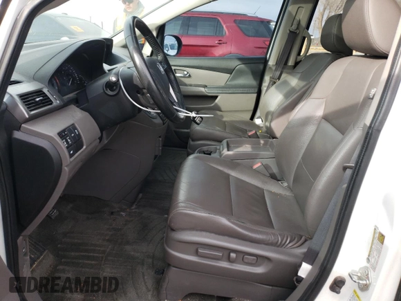 2014 Honda Odyssey EX-L with VIN 5FNRL5H65EB133365, listed as a Copart auction lot 86733834 with 116,391 mi miles and Salvage Title. Bid and sale history available at carsss.com. Image 7.