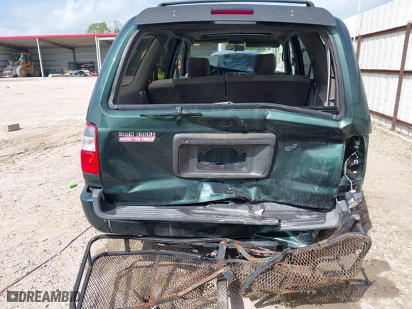 2001 Toyota 4Runner SR5 with VIN JT3GN86R310186434, listed as a IAAI auction lot 41955632 with 206,121 mi miles. Bid and sale history available at carsss.com. Image 6.