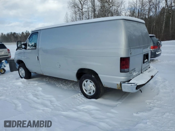 2011 Ford Econoline Cargo Commercial with VIN 1FTNE1EW3BDB00714, listed as a Copart auction lot 41963225 with 338,407 mi miles and Salvage Title. Bid and sale history available at DreamBid. Image 2.