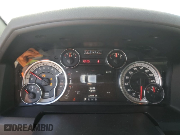 2018 Ram 2500 SLT with VIN 3C6TR5JT7JG403230, listed as a Copart auction lot 56145085 with 228,446 mi miles and Salvage title. Bid and sale history available at DreamBid. Image 9.