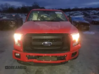 2015 Ford F-150 XLT with VIN 1FTEW1E81FKD23656, listed as a Copart auction lot 46642305 with 119,329 mi miles and Salvage Title. Bid and sale history available at carsss.com. Image 5.