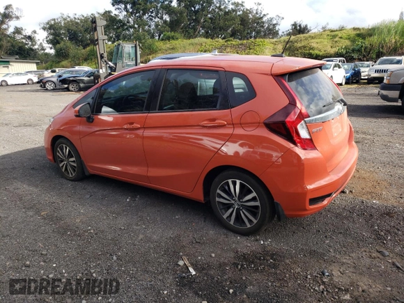 2020 Honda Fit EX with VIN 3HGGK5H83LM727121, listed as a Copart auction lot 82295034 with 44,561 mi miles and Salvage title. Bid and sale history available at DreamBid. Image 2.