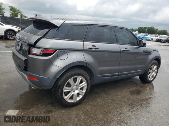 2017 Land Rover Range Rover Evoque SE with VIN SALVP2BGXHH183520, listed as a Copart auction lot 58731525 with 41,981 mi miles and Salvage title. Bid and sale history available at DreamBid. Image 3.