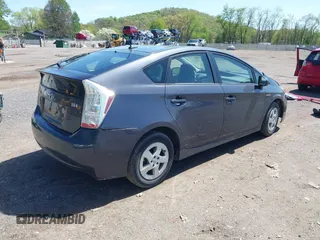 2011 Toyota Prius I with VIN JTDKN3DU6B0275402, listed as a IAAI auction lot 42150534 with 217,942 mi miles and . Bid and sale history available at DreamBid. Image 4.