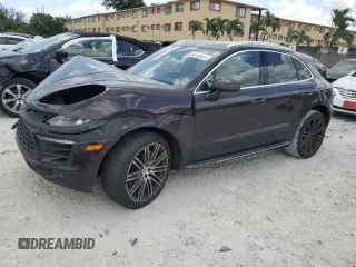 2017 Porsche Macan S with VIN WP1AB2A50HLB14917, listed as a Copart auction lot 53708615 with 112,512 mi miles and Salvage Title. Bid and sale history available at DreamBid. Image 1.