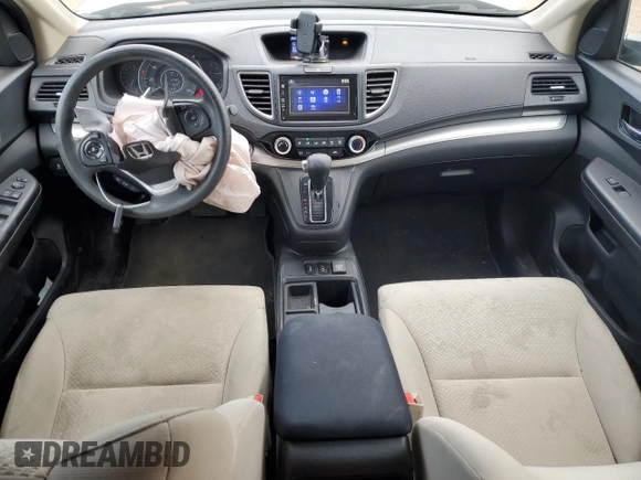 2016 Honda CR-V EX with VIN 2HKRM4H57GH701893, listed as a Copart auction lot 50923255 with 122,004 mi miles and Salvage Title. Bid and sale history available at DreamBid. Image 8.