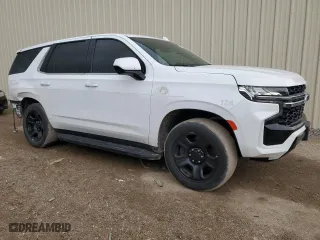 2022 Chevrolet Tahoe Commercial with VIN 1GNSCLEDXNR244388, listed as a Copart auction lot 78659274 with 17,521 mi miles and Salvage Title. Bid and sale history available at carsss.com. Image 4.