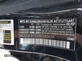 2008 Mercedes-Benz C 300 Sport with VIN WDDGF81X58F060636, listed as a IAAI auction lot 42194907 with 143,839 mi miles and . Bid and sale history available at carsss.com. Image 9.