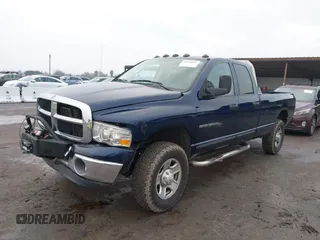 2005 Dodge Ram 3500 SLT with VIN 3D7LS38C35G814451, listed as a IAAI auction lot 41188892 with 247,468 mi miles. Bid and sale history available at carsss.com. Image 2.