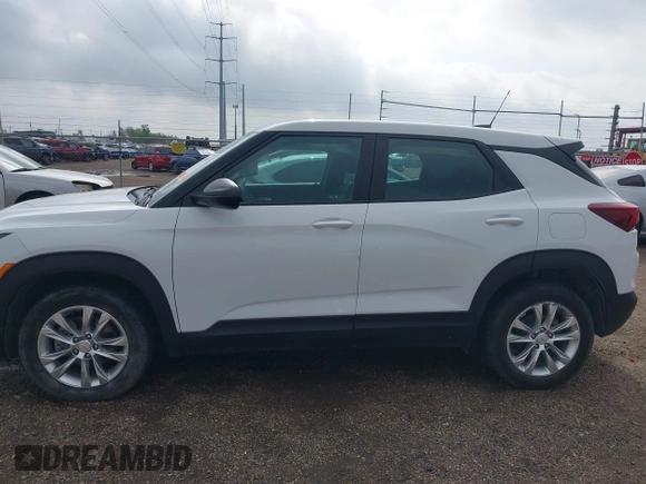 2021 Chevrolet TrailBlazer LS with VIN KL79MMS25MB164174, listed as a IAAI auction lot 41901665 with 46,446 mi miles and . Bid and sale history available at DreamBid. Image 14.