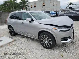 2024 Volvo XC90 Core Bright Theme with VIN YV4L12PK4R1202521, listed as a Copart auction lot 81630634 with 11,067 mi miles and Salvage Title. Bid and sale history available at carsss.com. Image 4.