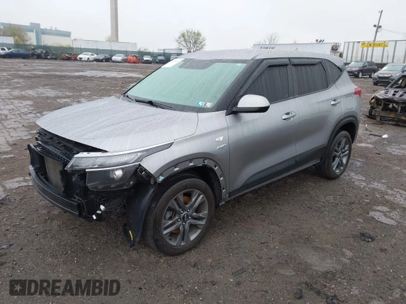 2021 Kia Seltos LX with VIN KNDEPCAA0M7116645, listed as a IAAI auction lot 41924361 with 53,778 mi miles. Bid and sale history available at carsss.com. Image 23.