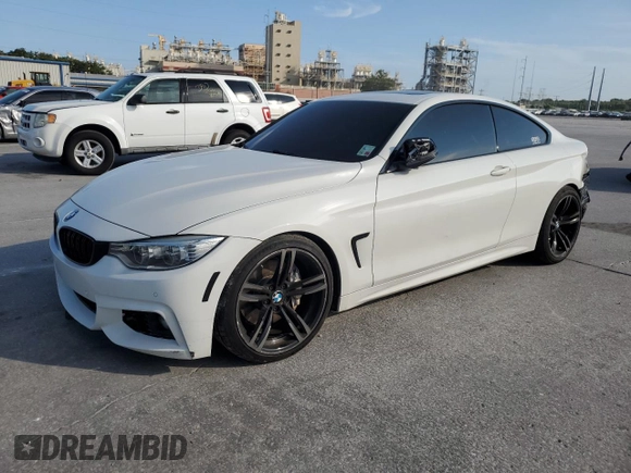 2016 BMW 4 Series 435i with VIN WBA3R1C59GK529765, listed as a Copart auction lot 69156354 with 66,654 mi miles and Salvage title. Bid and sale history available at DreamBid. Image 1.
