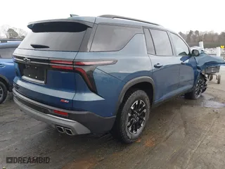 2024 Chevrolet Traverse AWD Z71 with VIN 1GNEVJKS7RJ197307, listed as a IAAI auction lot 41505694 with 7,782 mi miles. Bid and sale history available at carsss.com. Image 4.