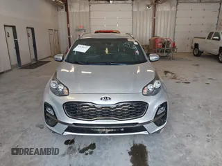 2020 Kia Sportage S with VIN KNDP6CAC3L7813464, listed as a IAAI auction lot 42128252 with 76,271 mi miles. Bid and sale history available at carsss.com. Image 6.