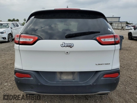 2015 Jeep Cherokee Limited with VIN 1C4PJLDS2FW701864, listed as a Copart auction lot 53793775 with 109,198 mi miles and Salvage Title. Bid and sale history available at DreamBid. Image 6.