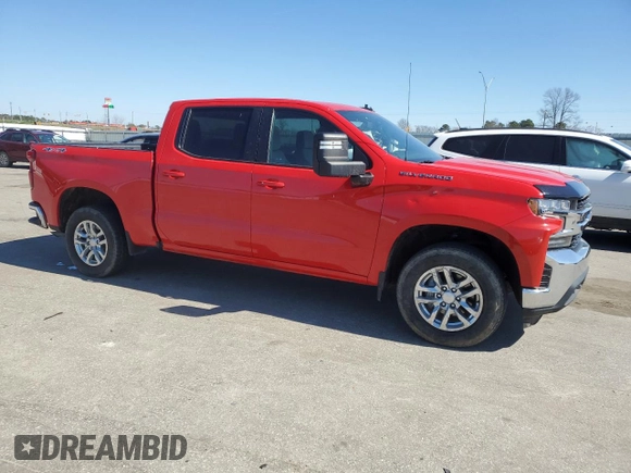 2021 Chevrolet Silverado 1500 LT with VIN 1GCUYDED6MZ418884, listed as a Copart auction lot 47637625 with 105,062 mi miles and Salvage Title. Bid and sale history available at carsss.com. Image 4.