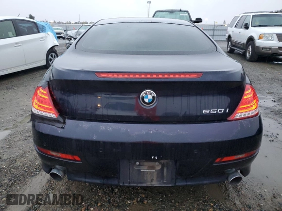 2008 BMW 6 Series 650i z VIN WBAEA53518CV90157, wystawiony jako Copart lot #82015684 z przebiegiem 170 898 mil mil oraz Czysty tytuł • Clean title. Historia ofert i sprzedaży dostępna na DreamBid. Obrazek 6.