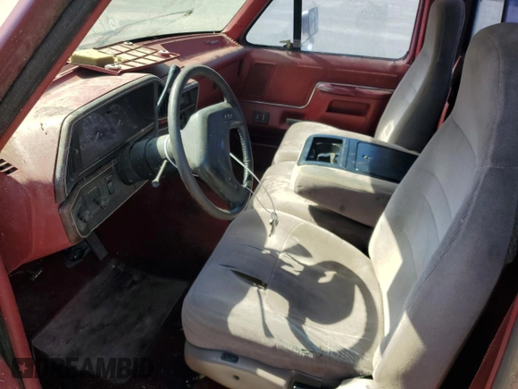 1991 Ford F-150 with VIN 1FTEF15N2MPA00271, listed as a Copart auction lot 72564144 with 60,382 mi miles and Clean Title. Bid and sale history available at carsss.com. Image 7.