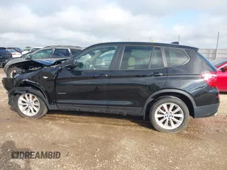 2014 BMW X3 xDrive28i with VIN 5UXWX9C50E0D24494, listed as a IAAI auction lot 41947605 with Not Provided miles and . Bid and sale history available at DreamBid. Image 14.