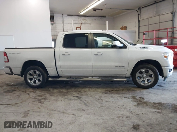2021 Ram 1500 Big Horn with VIN 1C6SRFFTXMN780608, listed as a IAAI auction lot 41342815 with 70,406 mi miles and . Bid and sale history available at DreamBid. Image 13.