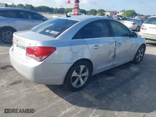 2011 Chevrolet Cruze LT w/2LT with VIN 1G1PG5S99B7128128, listed as a IAAI auction lot 41151880 with 195,832 mi miles. Bid and sale history available at carsss.com. Image 4.