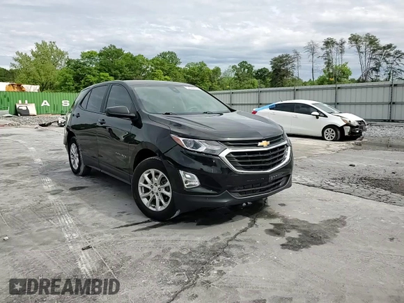 2021 Chevrolet Equinox LS with VIN 2GNAX5EV8M6120649, listed as a Copart auction lot 54083015 with 81,483 mi miles and Salvage title. Bid and sale history available at DreamBid. Image 14.