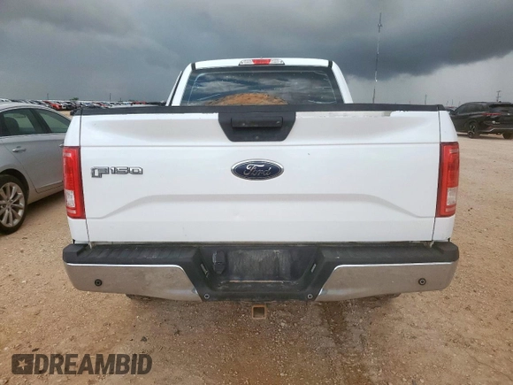 2017 Ford F-150 XL with VIN 1FTFX1EFXHKC75996, listed as a Copart auction lot 63468885 with 83,057 mi miles and Salvage title. Bid and sale history available at DreamBid. Image 6.
