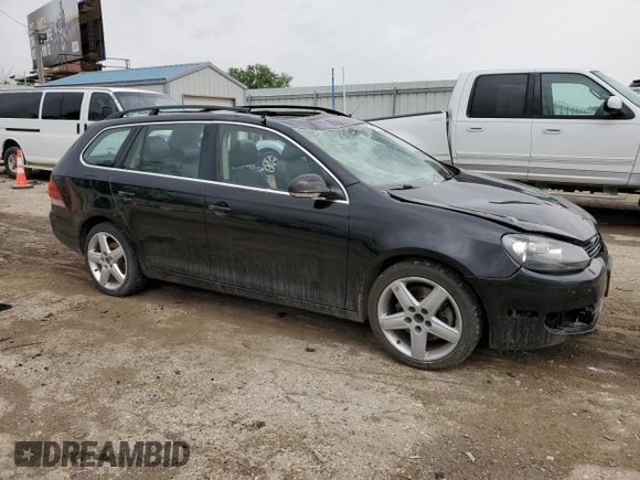 2014 Volkswagen Jetta TDI w/Sunroof with VIN 3VWPL7AJ4EM628179, listed as a Copart auction lot 54624355 with 91,190 mi miles and Salvage title. Bid and sale history available at DreamBid. Image 4.