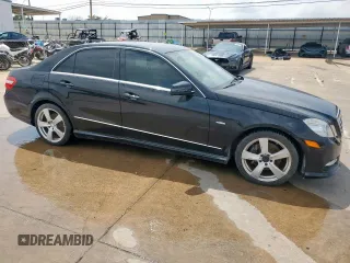 2012 Mercedes-Benz E with VIN WDDHF5KB6CA597866, listed as a Copart auction lot 52973525 with 90,397 mi miles and Salvage Title. Bid and sale history available at carsss.com. Image 4.