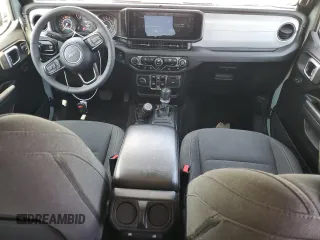2024 Jeep Wrangler Sport S with VIN 1C4PJXDN4RW107105, listed as a Copart auction lot 51469895 with 30,545 mi miles and Salvage Title. Bid and sale history available at carsss.com. Image 8.