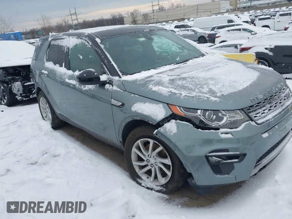 2016 Land Rover Discovery Sport HSE with VIN SALCR2BG5GH580410, listed as a IAAI auction lot 41108849 with 69,335 mi miles. Bid and sale history available at carsss.com. Image 1.